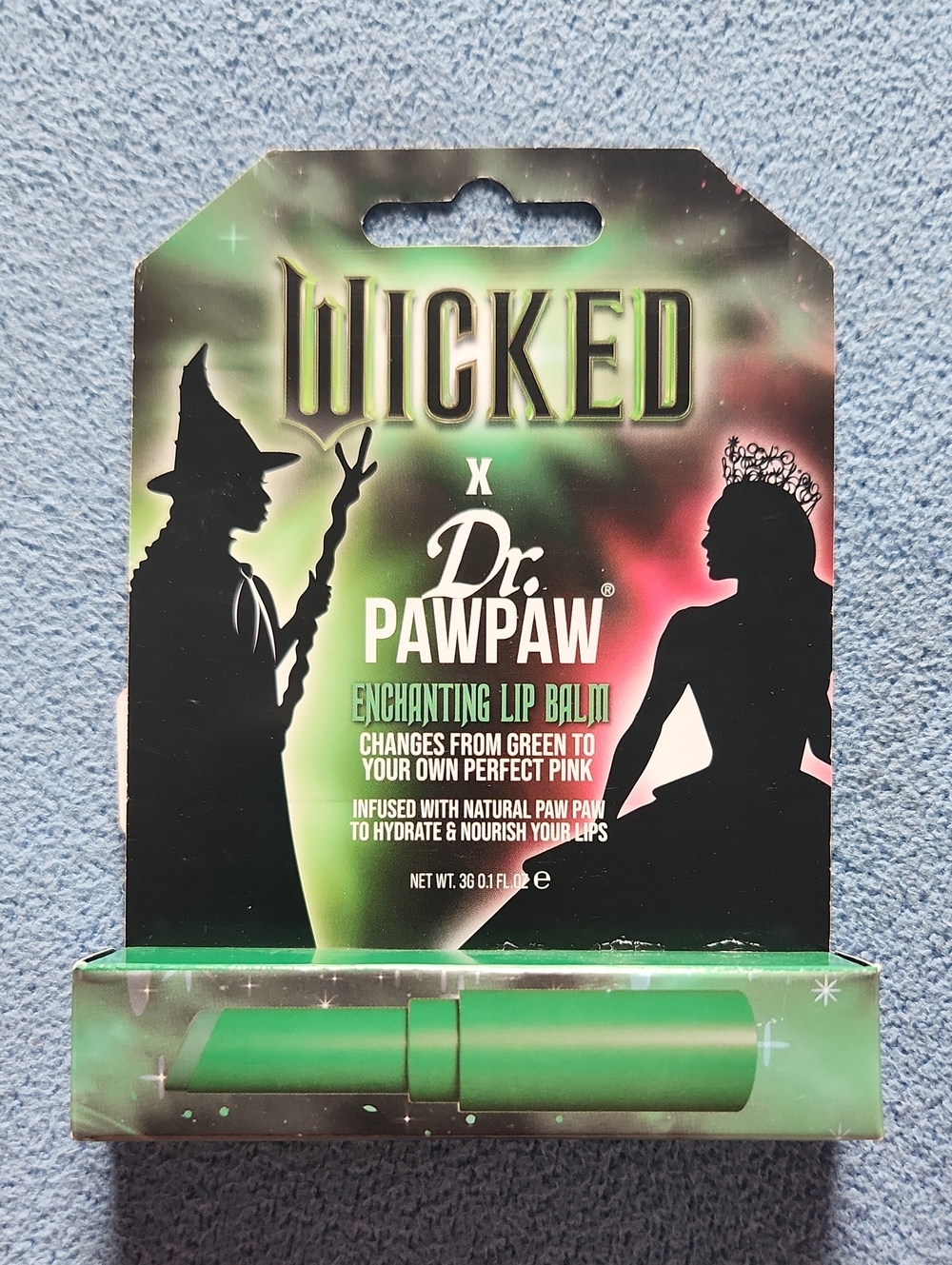 Wicked × Dr. PawPaw Lip Balm Green To Pink Enchanting Balm